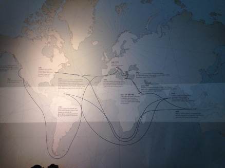 Starbucks map of coffee